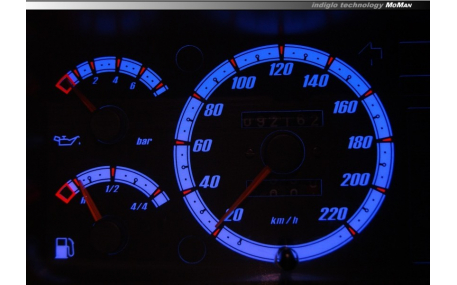 Шкалы приборов Peugeot 205