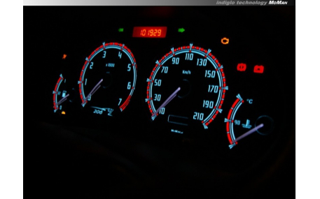 Шкалы приборов Peugeot 206