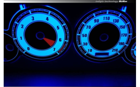 Шкалы приборов Peugeot 206