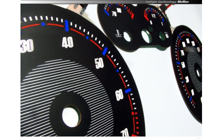 Шкалы приборов Peugeot 307