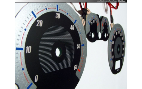 Шкалы приборов Peugeot 307