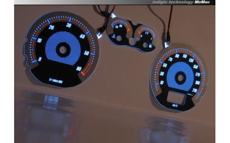 Шкалы приборов Peugeot 307