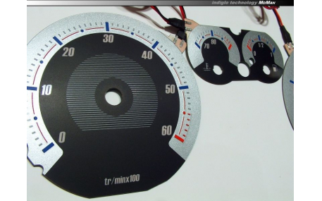 Шкалы приборов Peugeot 307