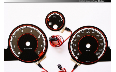 Шкалы приборов Peugeot 406