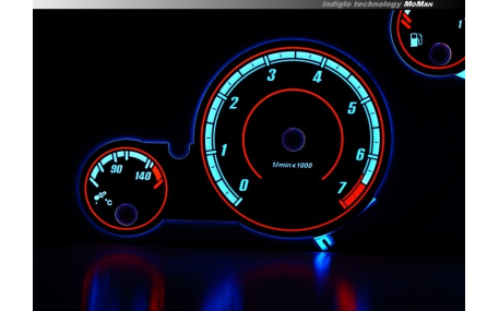 Шкалы приборов Peugeot 406