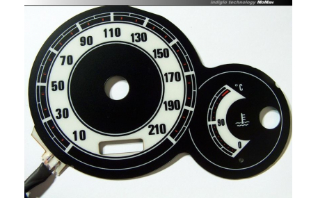 Шкалы приборов Peugeot Partner