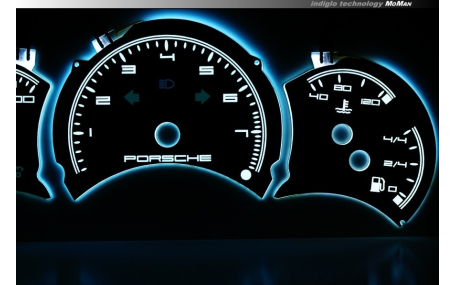 Шкалы приборов Porsche Boxter 986