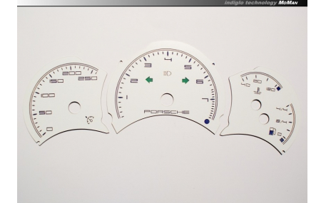 Шкалы приборов Porsche Boxter 986