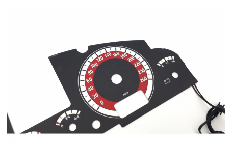 Шкалы приборов Porsche Cayenne S