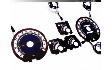 Шкалы приборов Renault Clio