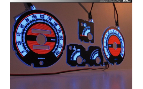 Шкалы приборов Renault Clio