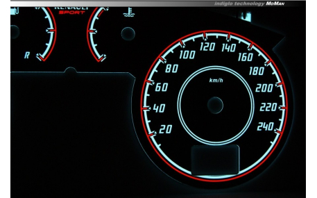 Шкалы приборов Renault Clio 2