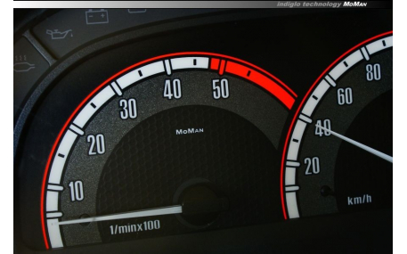 Шкалы приборов Renault Laguna