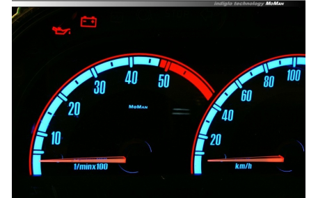 Шкалы приборов Renault Laguna