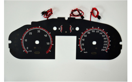 Шкалы приборов Renault Laguna 2