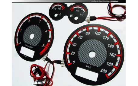 Шкалы приборов Seat Cordoba