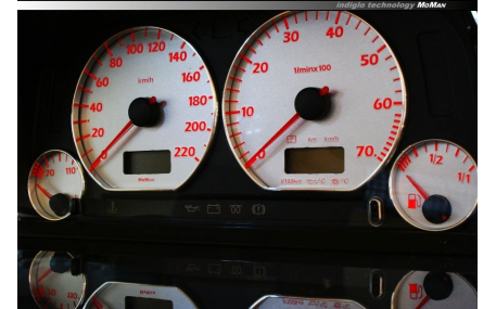 Шкалы приборов Seat Ibiza