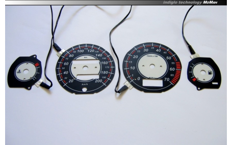 Шкалы приборов Skoda Felicia