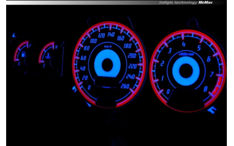 Шкалы приборов Subaru Impreza