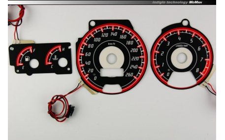 Шкалы приборов Subaru Impreza