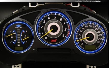 Шкалы приборов Subaru Impreza