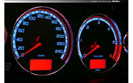 Шкалы приборов Toyota Avensis