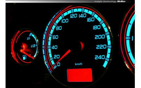 Шкалы приборов Toyota Avensis