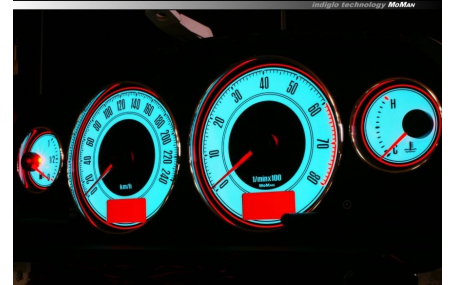 Шкалы приборов Toyota Avensis