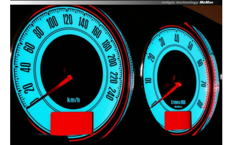 Шкалы приборов Toyota Avensis