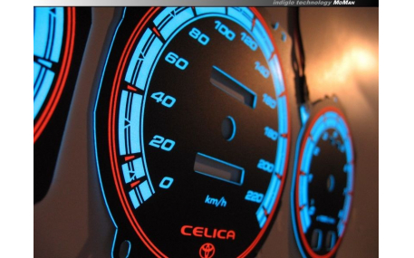 Шкалы приборов Toyota Celica