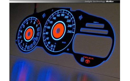 Шкалы приборов Toyota Celica