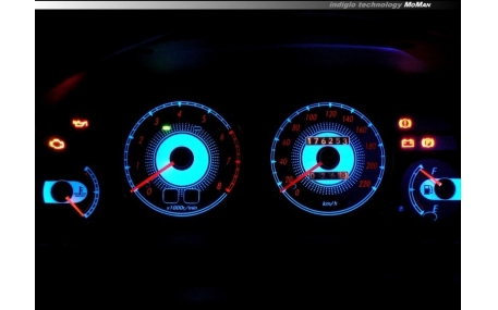 Шкалы приборов Toyota Corolla 