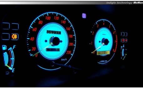 Шкалы приборов Toyota Corolla 