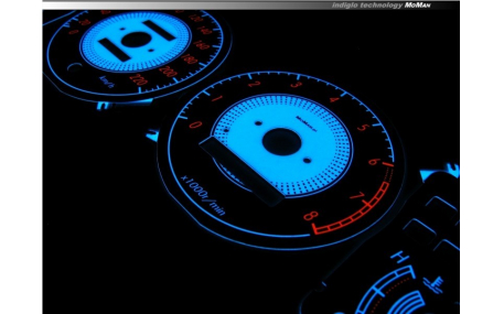 Шкалы приборов Toyota Corolla 
