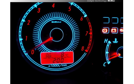 Шкалы приборов Toyota Corolla