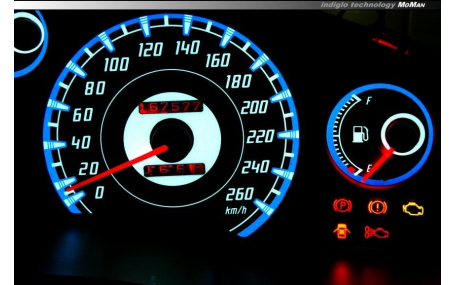 Шкалы приборов Toyota MR2