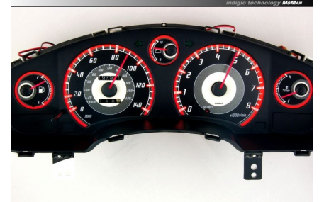 Шкалы приборов Toyota MR2