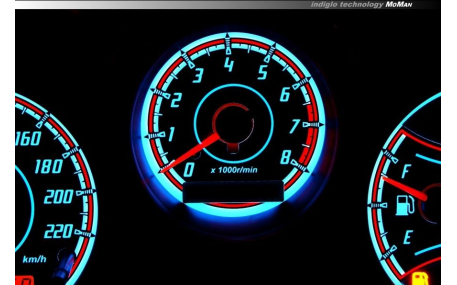 Шкалы приборов Toyota RAV4