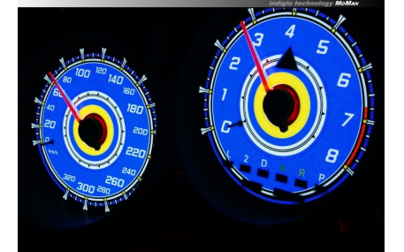 Шкалы приборов Toyota Supra