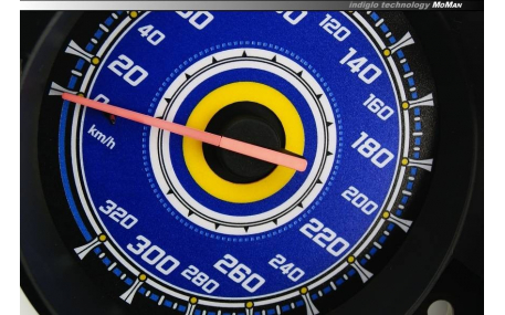 Шкалы приборов Toyota Supra