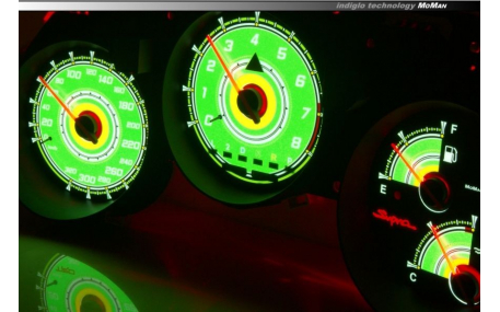 Шкалы приборов Toyota Supra