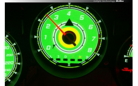 Шкалы приборов Toyota Supra