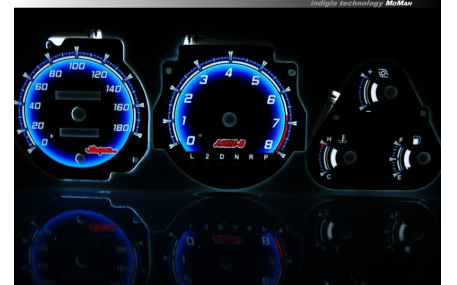 Шкалы приборов Toyota Supra