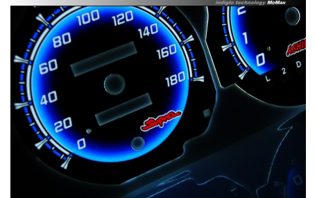 Шкалы приборов Toyota Supra