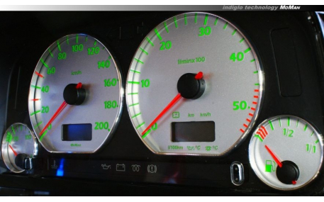 Шкалы приборов Volkswagen Golf 3