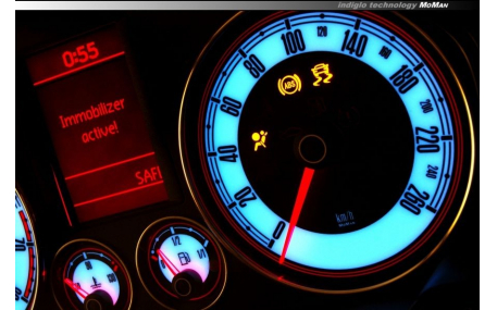 Шкалы приборов Volkswagen Golf 5