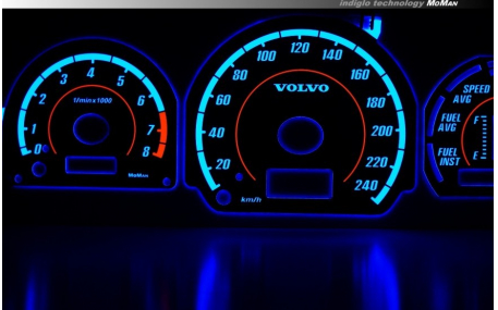 Шкалы приборов Volvo V40/S40