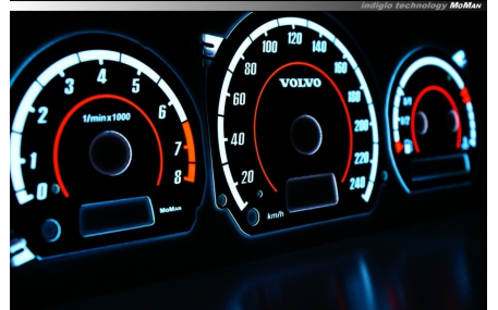 Шкалы приборов Volvo V40/S40