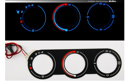 Шкалы приборов Mercedes Vito