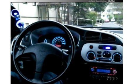 Шкалы приборов MitsubishiI Colt